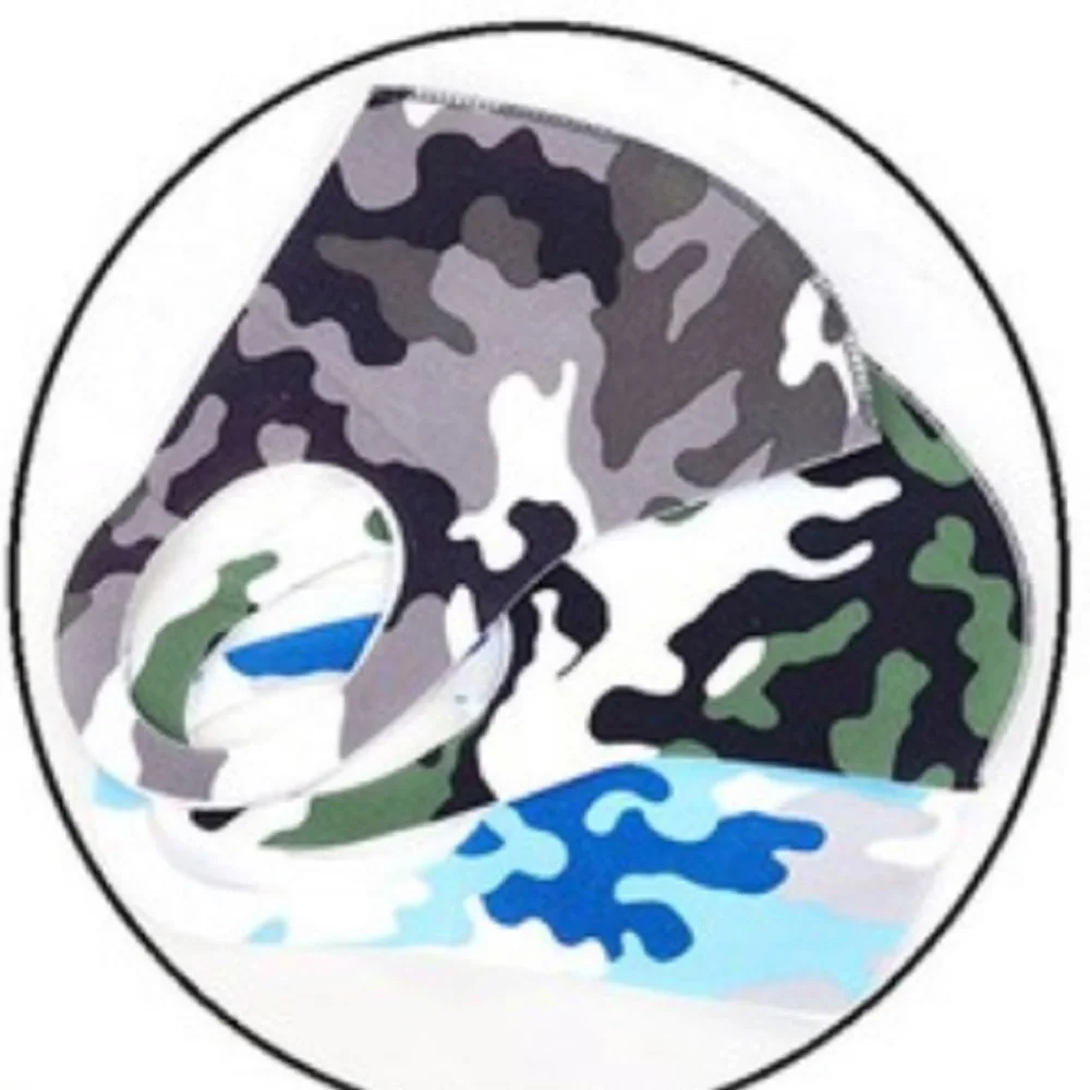 City camo army camo individually packaged mask